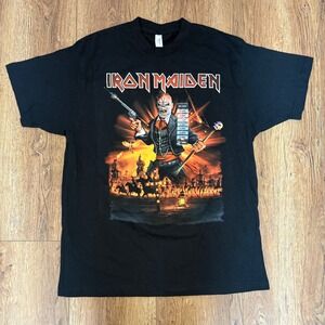 NWT IRON MAIDEN LEGACY OF THE BEASTS 2020 LIVE TOUR Band T-Shirt Mens XL Metal
